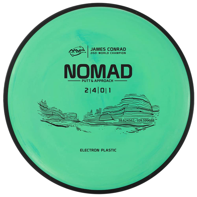 MVP Disc Sports Electron Nomad Disc Golf Putter MKETB2S2NW |64274|