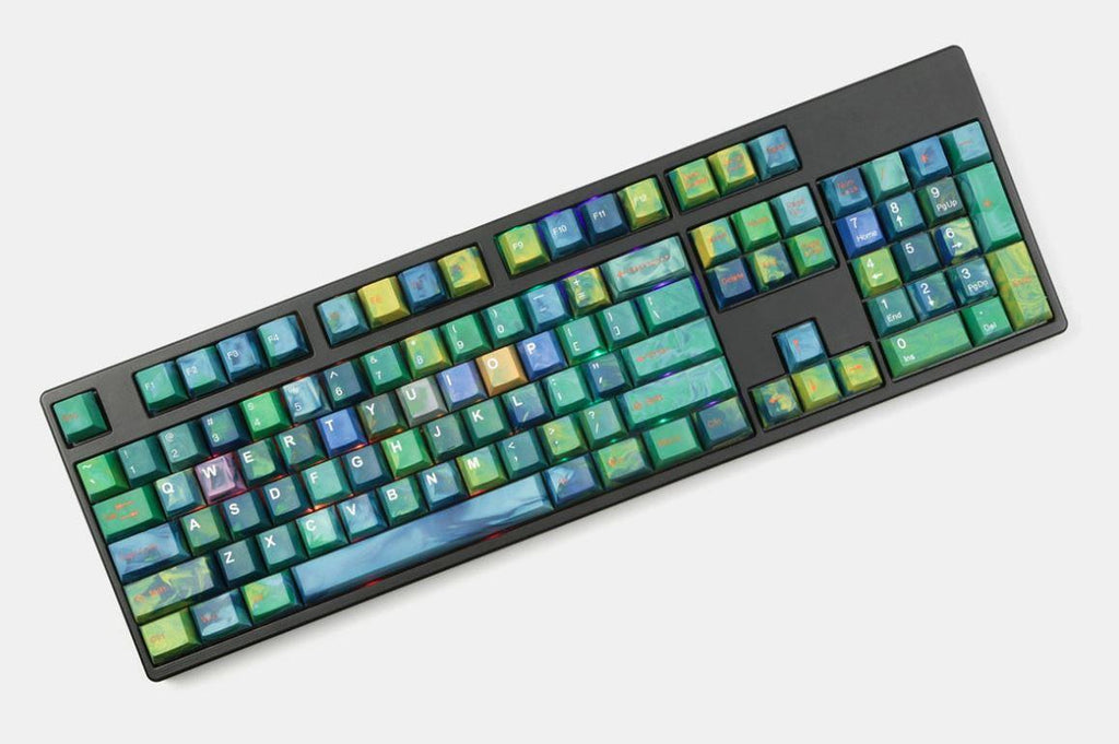 Tai-Hao Avatar I - 123 Key Cubic Profile Double Shot ABS Keycap Set