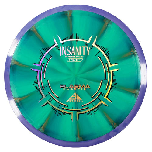 Axiom Discs Plasma Insanity Disc Golf Distance Driver MKK73LIZQX |64541|
