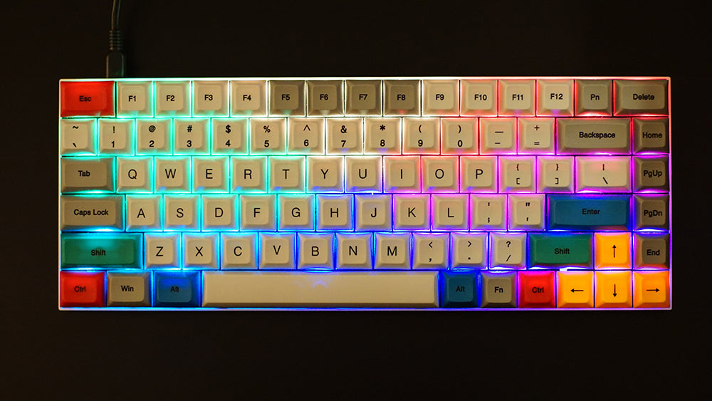 Vortexx Keyboard Vortex Race 3 RGB LED TKL Dye Sub PBT Mechanical Keyboard