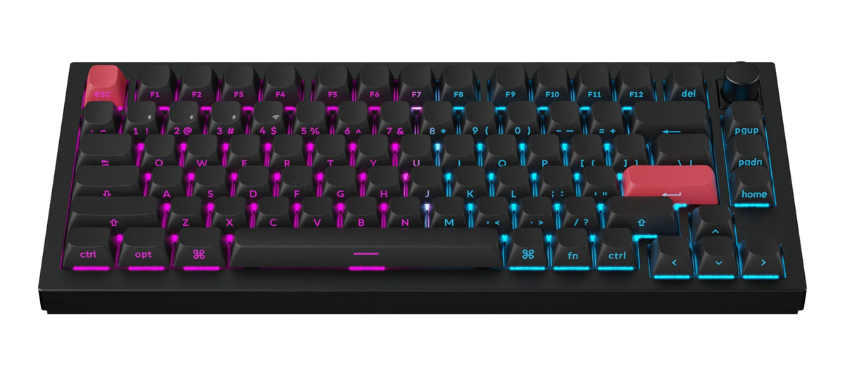 Keychron Side Keychron Q1 Max Side Print Aluminum 75% Hotswap Wireless RGB Mechanica