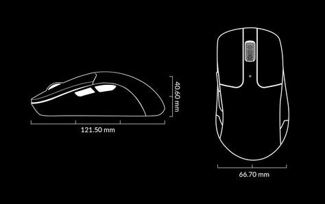 Keychron M2 * Wireless Mouse MK91RMXLS3 |65509|