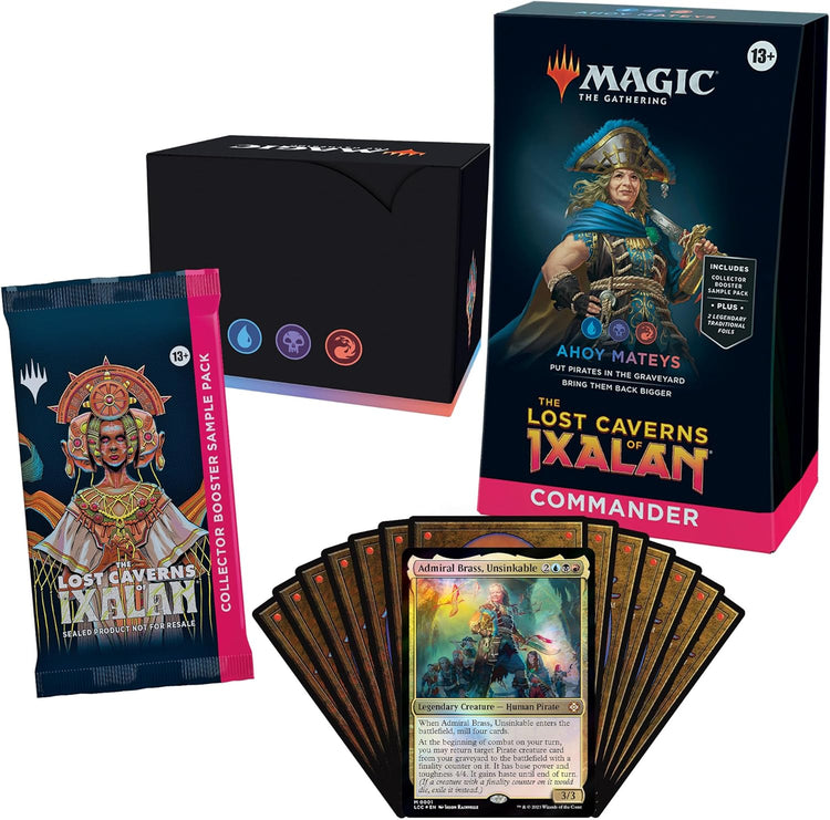 the lost caverns of ixalan booster box Magic The Gathering Lost Caverns of Ixalan Commander Deck Ahoy Mateys