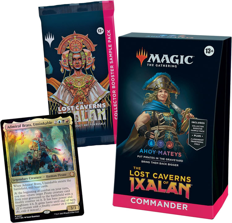 Magic The Gathering Lost Caverns of Ixalan Commander Deck Ahoy Mateys