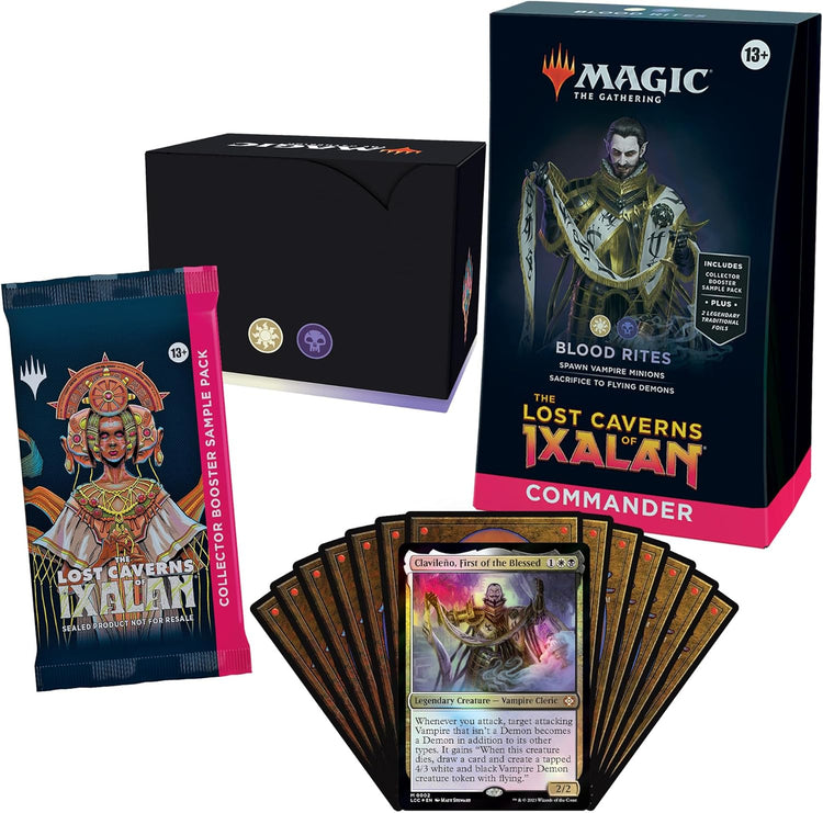 Magic The Gathering Lost Caverns of Ixalan Commander Deck Blood Rites Magic The Gathering Lost Caverns of Ixalan Commander Deck Blood Rites