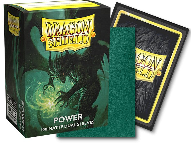 Dragon Shield Dual Matte Sleeves - Power Dragon Shield Dual Matte Sleeves - Power