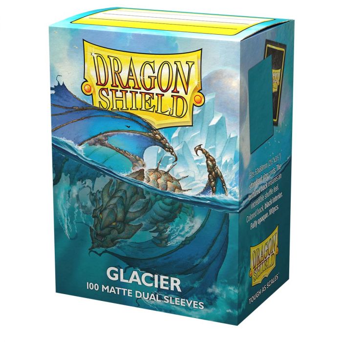 Dragon Shield Dual Matte Sleeves - Glacier Dragon Shield Dual Matte Sleeves - Glacier