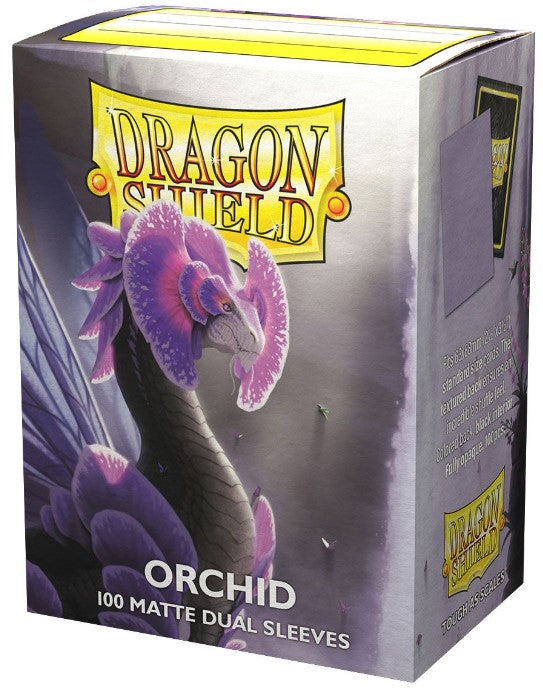 Dragon Shield Sleeves Standard Matte Dual - Orchid 100CT MKU4POLP4Y |0|