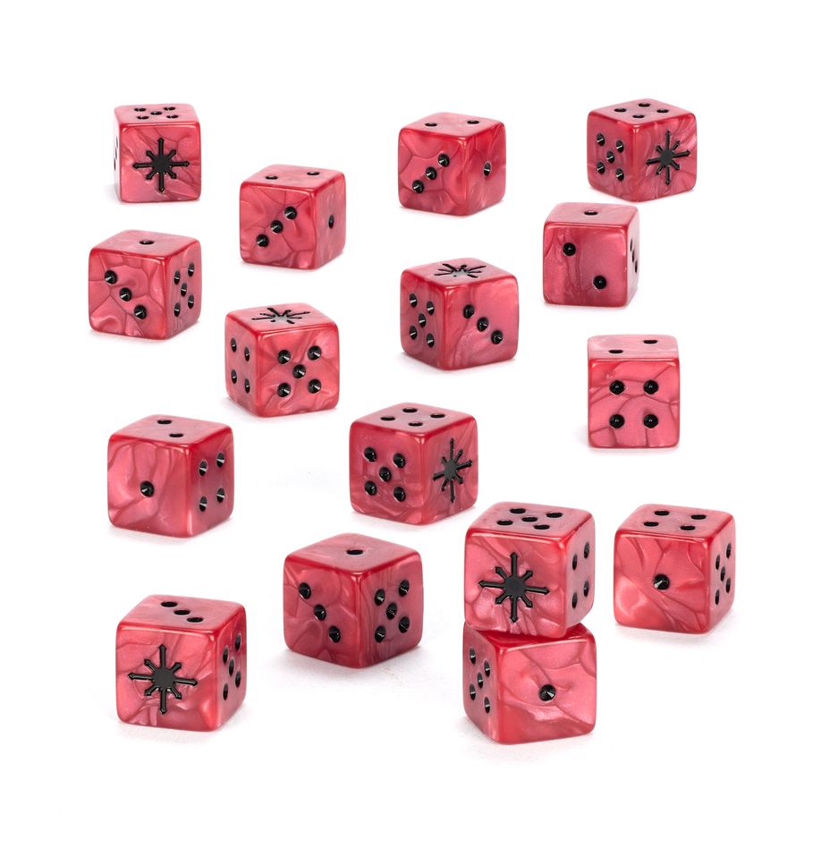 Warhammer 40,000 Chaos Space Marines Dice MKO217QEAT |0|