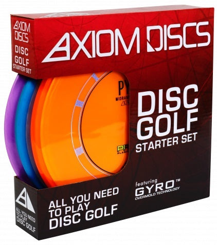 Axiom Discs 3-Disc Premium Disc Golf Starter Set MKE6VP61PP |0|