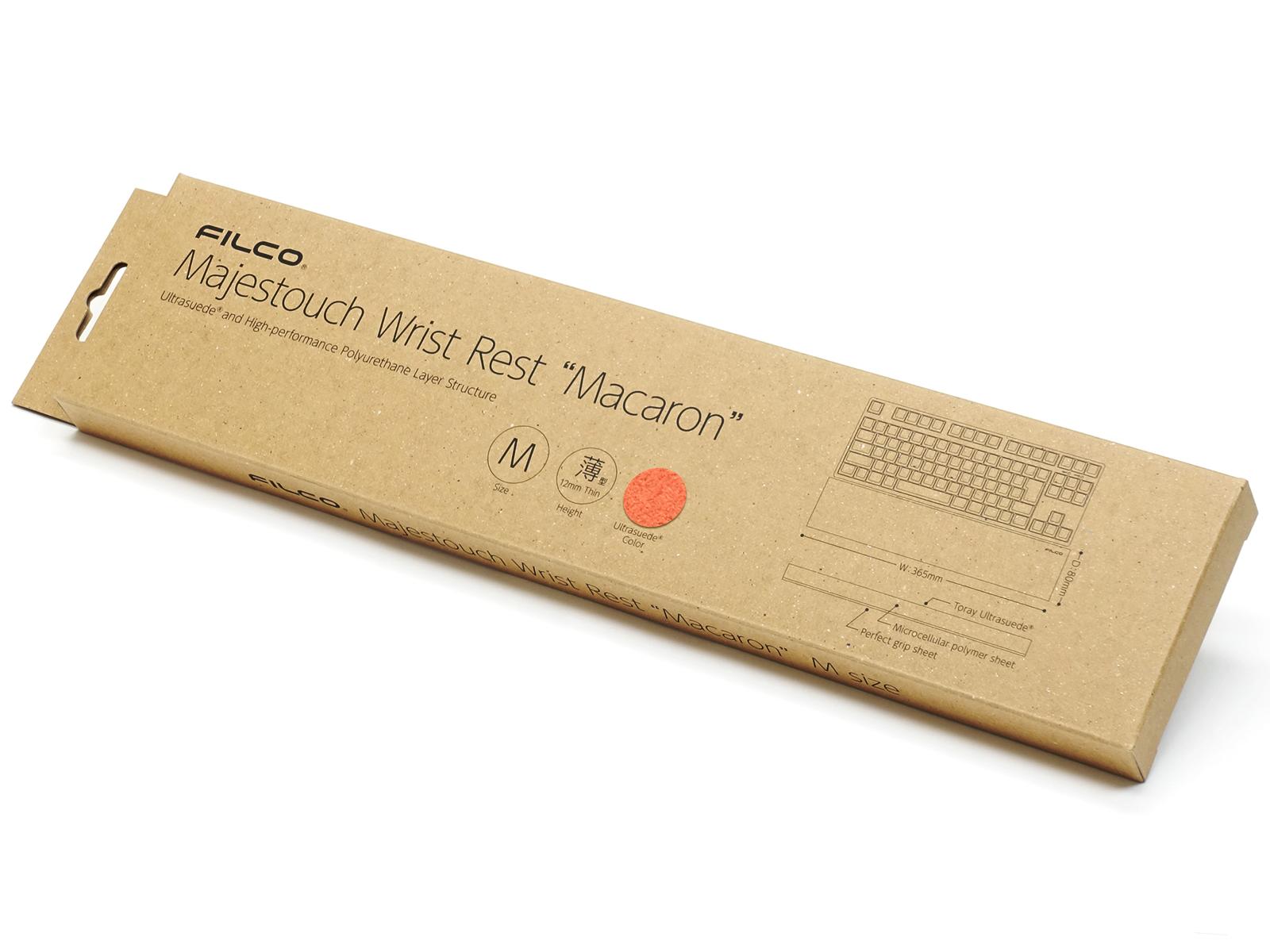 FILCO Majestouch Macaron Wrist Rest Papaya Medium (12mm) MKNUOMINKL |38133|