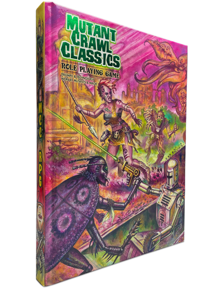 Mutant Crawl Classics Core Rulebook MKXTZZECEB |66145|