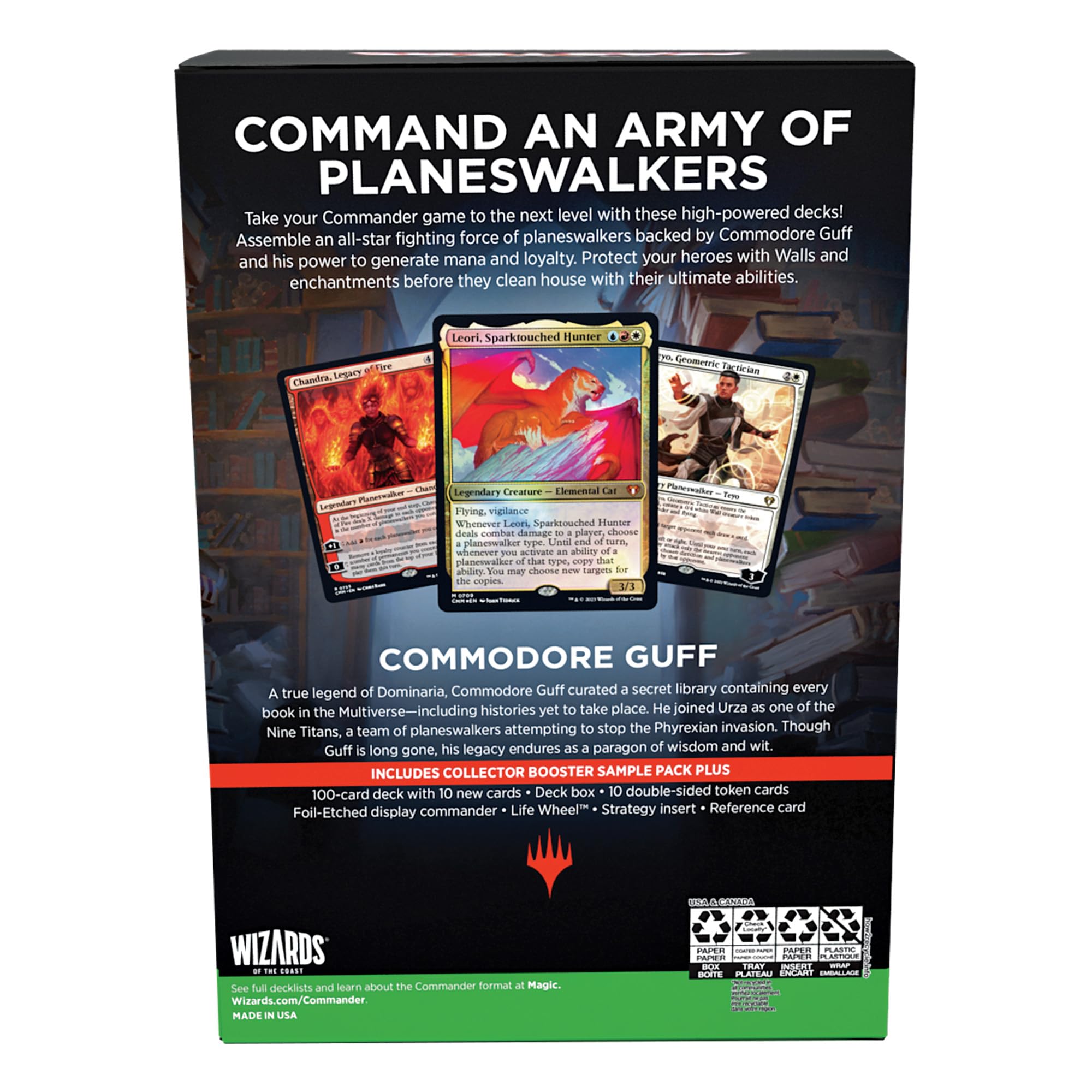 Magic The Gathering Commander Masters Commander Deck Planeswalker Part Magic The Gathering Commander Masters Commander Deck Planeswalker Part