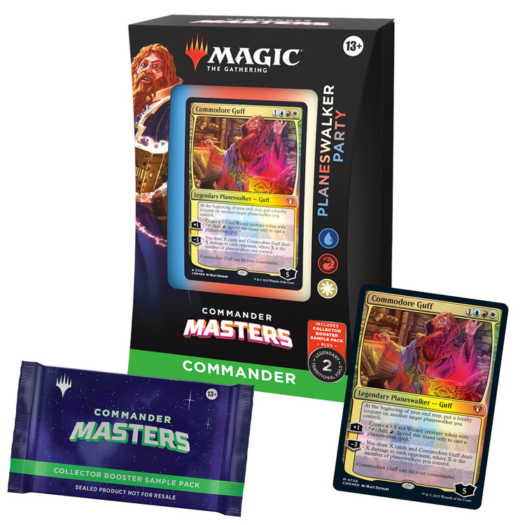 Magic The Gathering Commander Masters Commander Deck Planeswalker Party MKS6PYDSG4 |0|