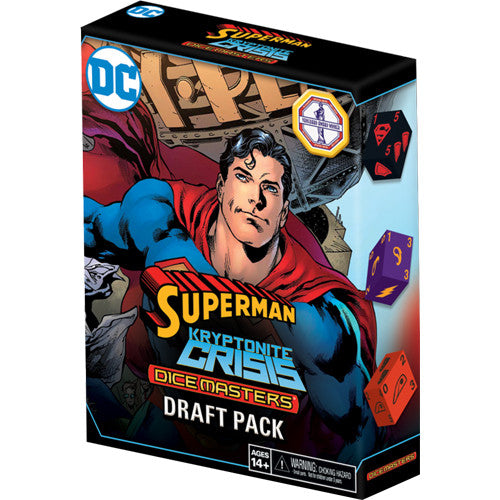 DC Dice Masters Superman Kryptonite Crisis Draft Pack MKGETP5V91 |0|
