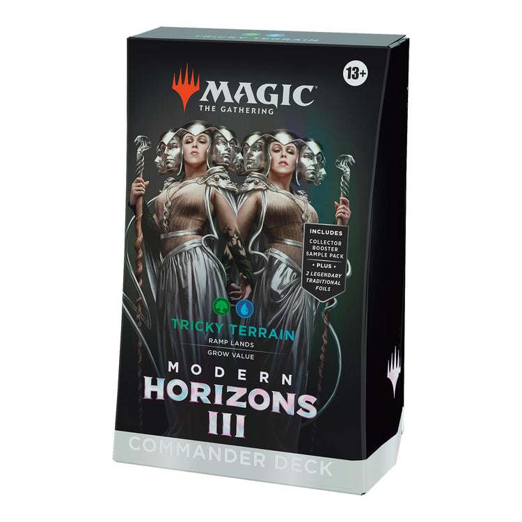 Magic: The Gathering Modern Horizons 3 Commander Deck Tricky Terrain MKFYEKQX1D |0|