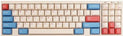 Leopold FC730MBT V2 Coral / Blue Bluetooth Mechanical Keyboard