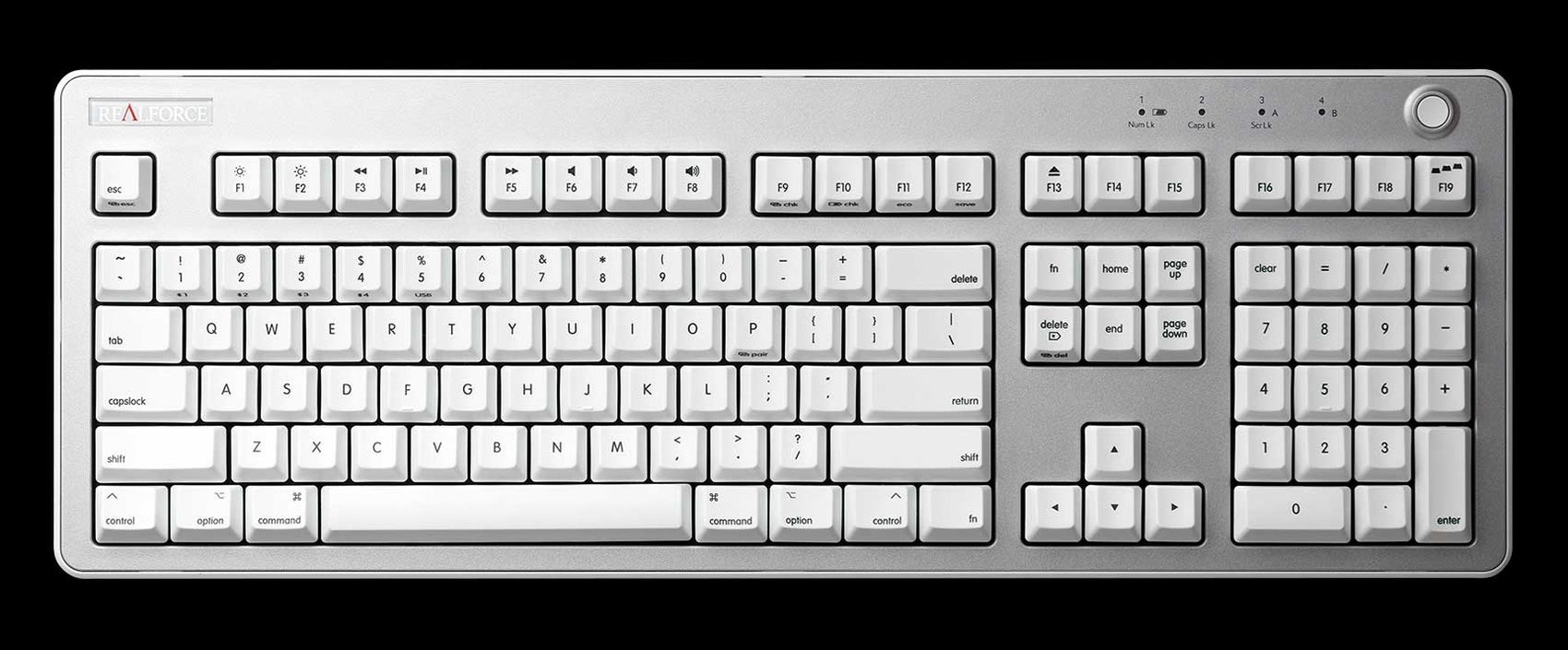 Topre Realforce R3 Mac MK1RQ6WG4U |67078|