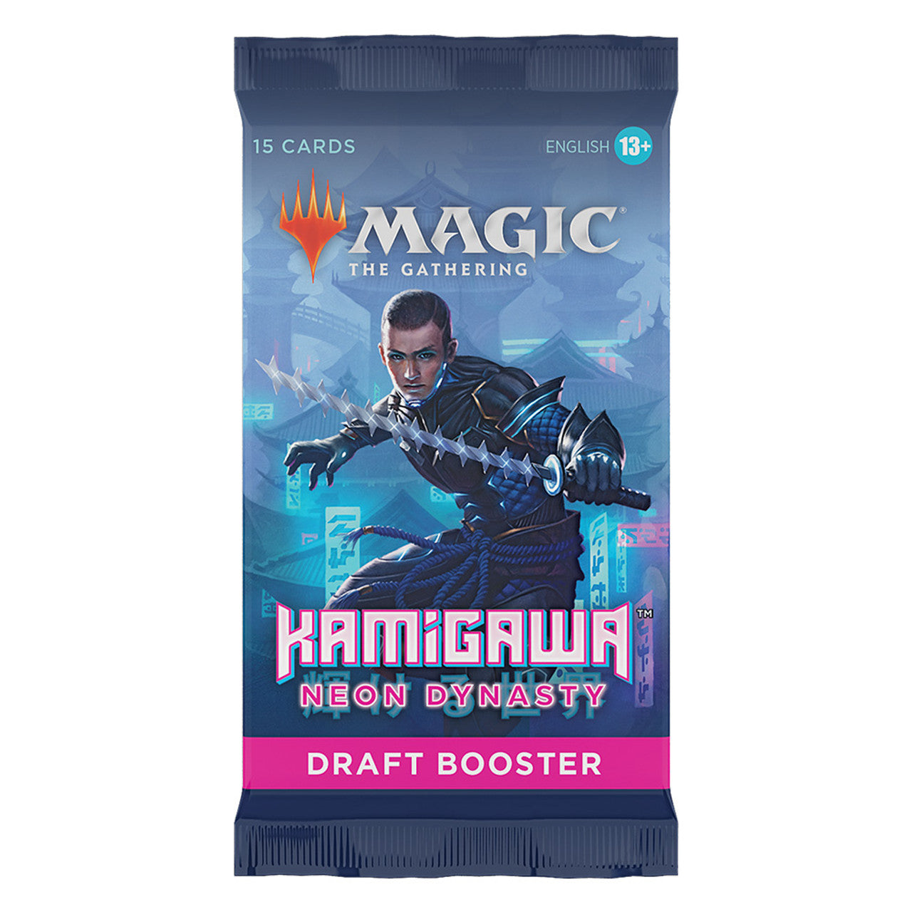 Magic the Gathering Kamigawa Neon Dynasty Draft Booster Pack Magic the Gathering Kamigawa Neon Dynasty Draft Booster Pack