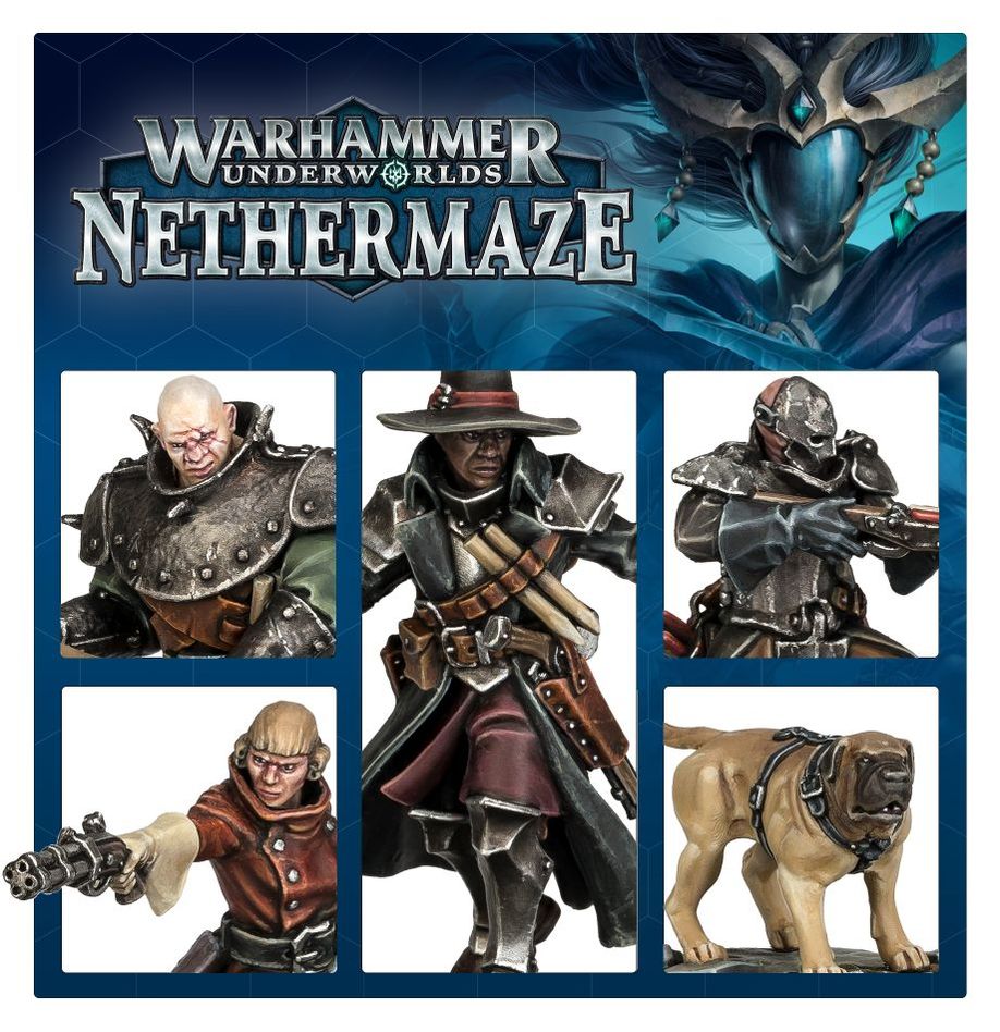 Warhammer Underworlds Nethermaze Hexbane's Hunters MK0YLXDRGI |66634|