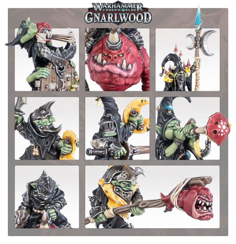 Warhammer Underworlds Gnarlwood Grinkrak's Looncourt MKM4U4F6JV |66666|