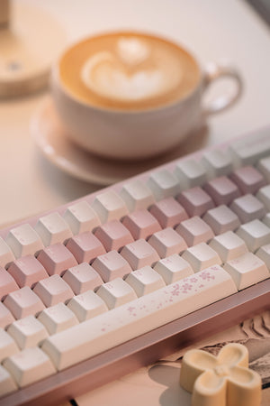 Varmilo VYU67 Muse 65 Sakura Keyboard MKNYJZ7GAU |68323|