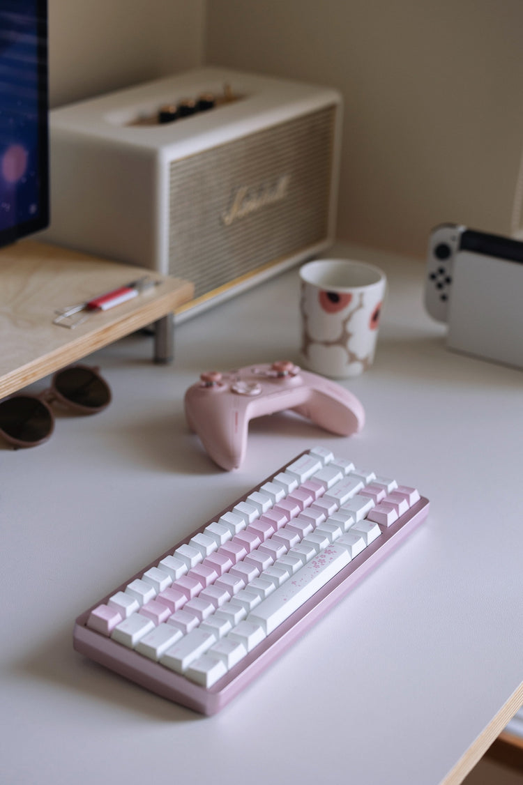 Varmilo VYU67 Muse 65 Sakura Keyboard MKNYJZ7GAU |68312|