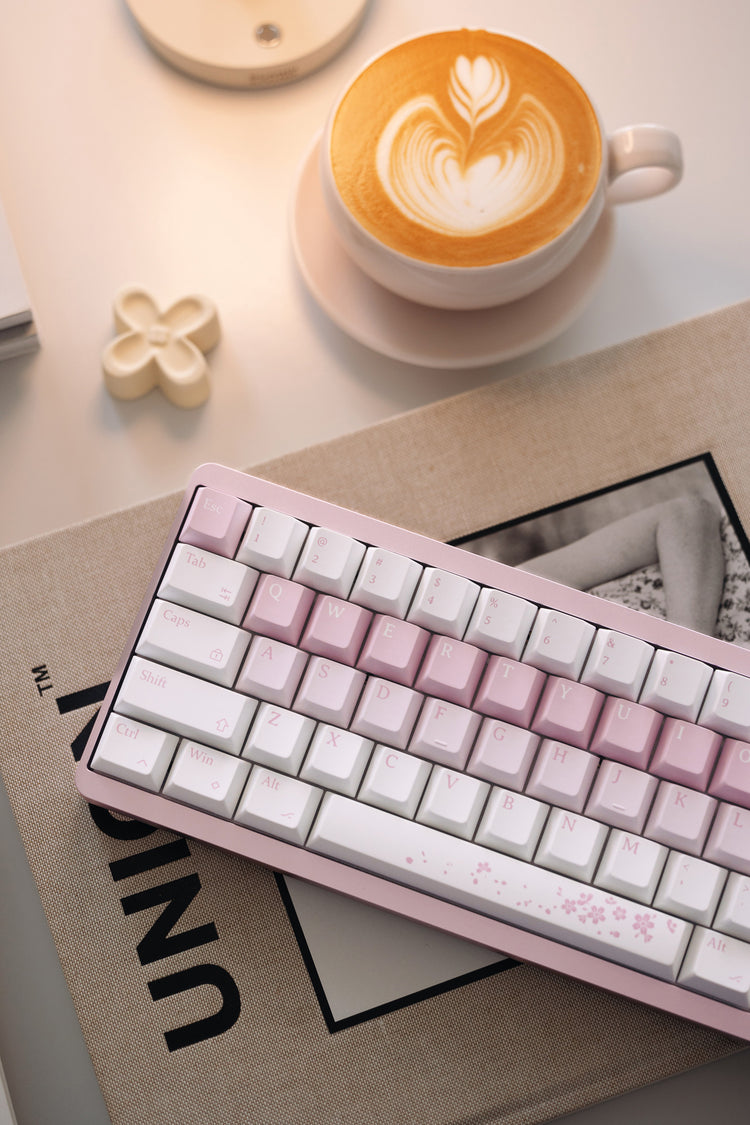 Varmilo VYU67 Muse 65 Sakura Keyboard MKNYJZ7GAU |68321|