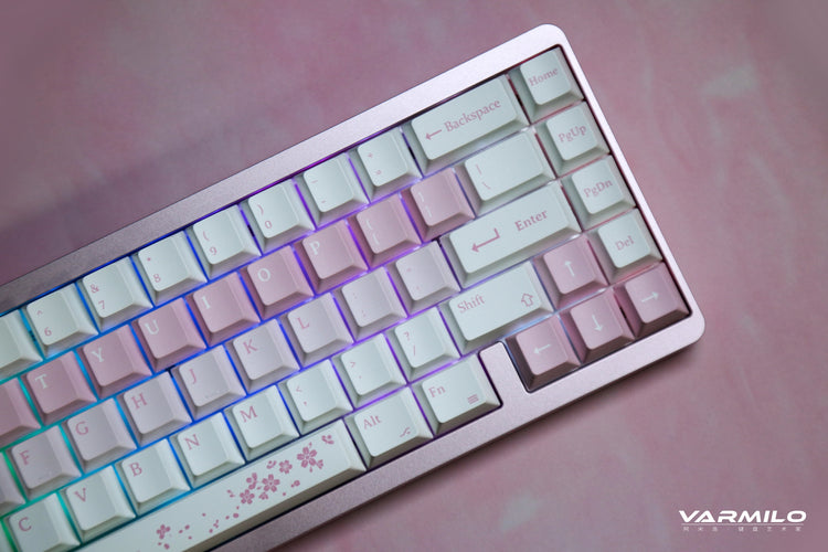 Varmilo VYU67 Muse 65 Sakura Keyboard MKNYJZ7GAU |68325|