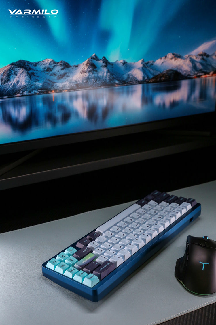 Varmilo VYU67 Muse 65 Aurora Keyboard MKIWD6W353 |68304|