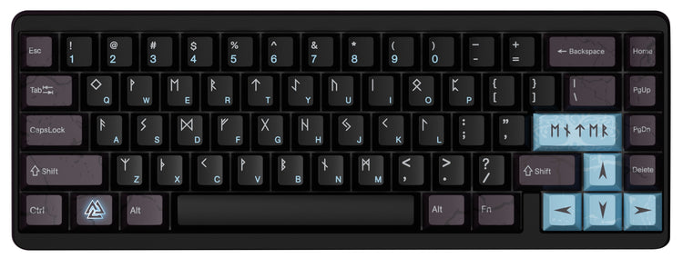 Varmilo VYU67 Muse 65 Asgard Keyboard MK55OG1W4Y |0|