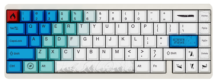 Varmilo VYU67 Muse 65 Summit Keyboard MKCJD9CQ39 |0|