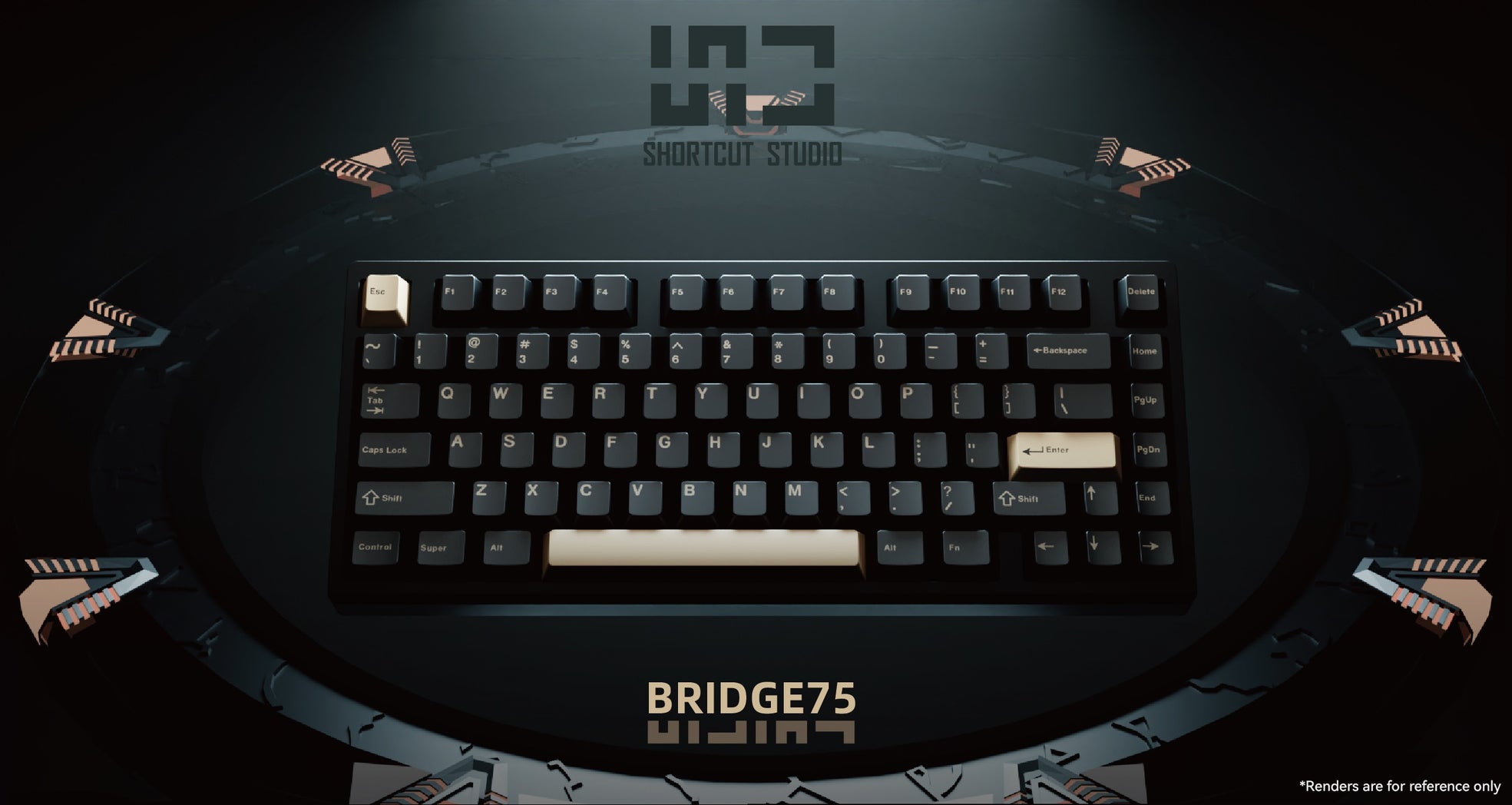 Shortcut Studio Bridge75 Plus MKZZZCKSJQ |72337|