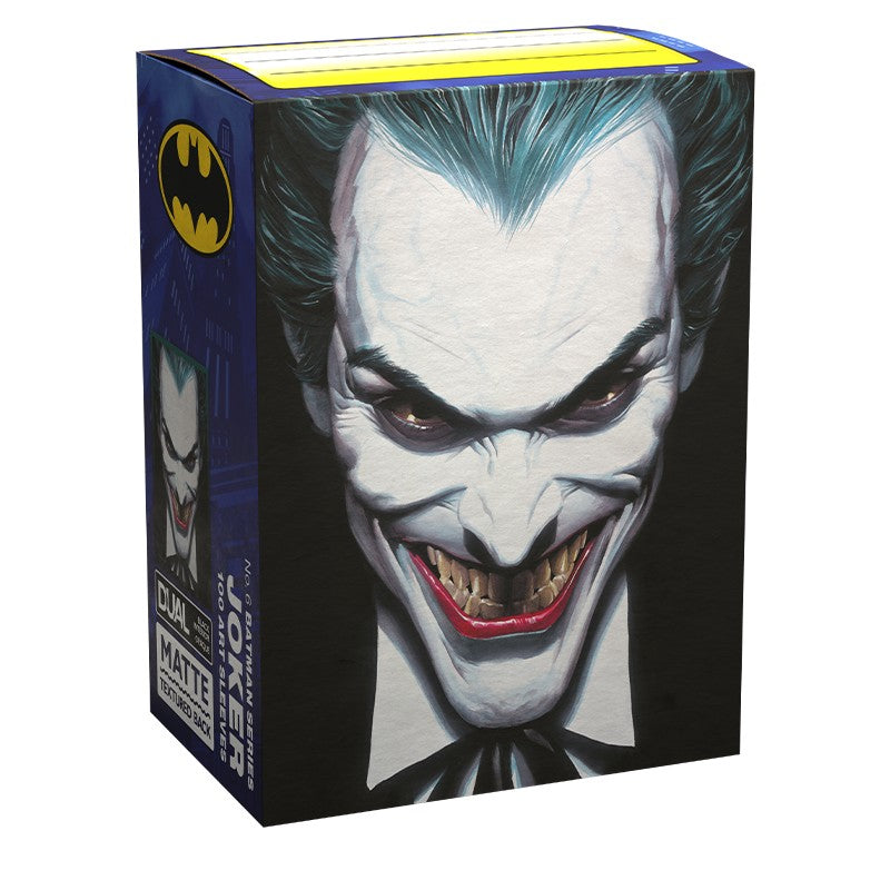 Dragon Shield Sleeves Standard Matte Dual Art Batman 85th Anniversary - Joker 100CT Box MKL7ZPRHD7 |0|