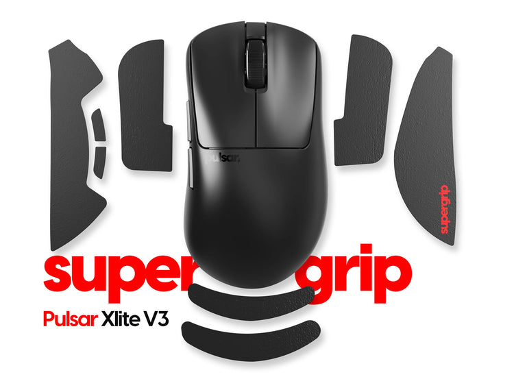 Pulsar Supergrip Xlite V3 Mouse Grip Tape MKZCM9U9DD |67157|