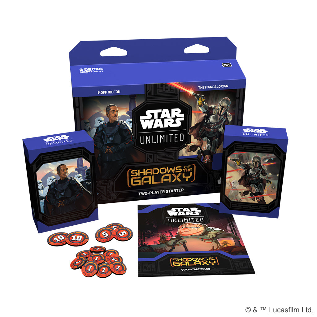Star Wars: Unlimited - Shadows of the Galaxy: Two-Player Starter MKEMV9LMXN |0|