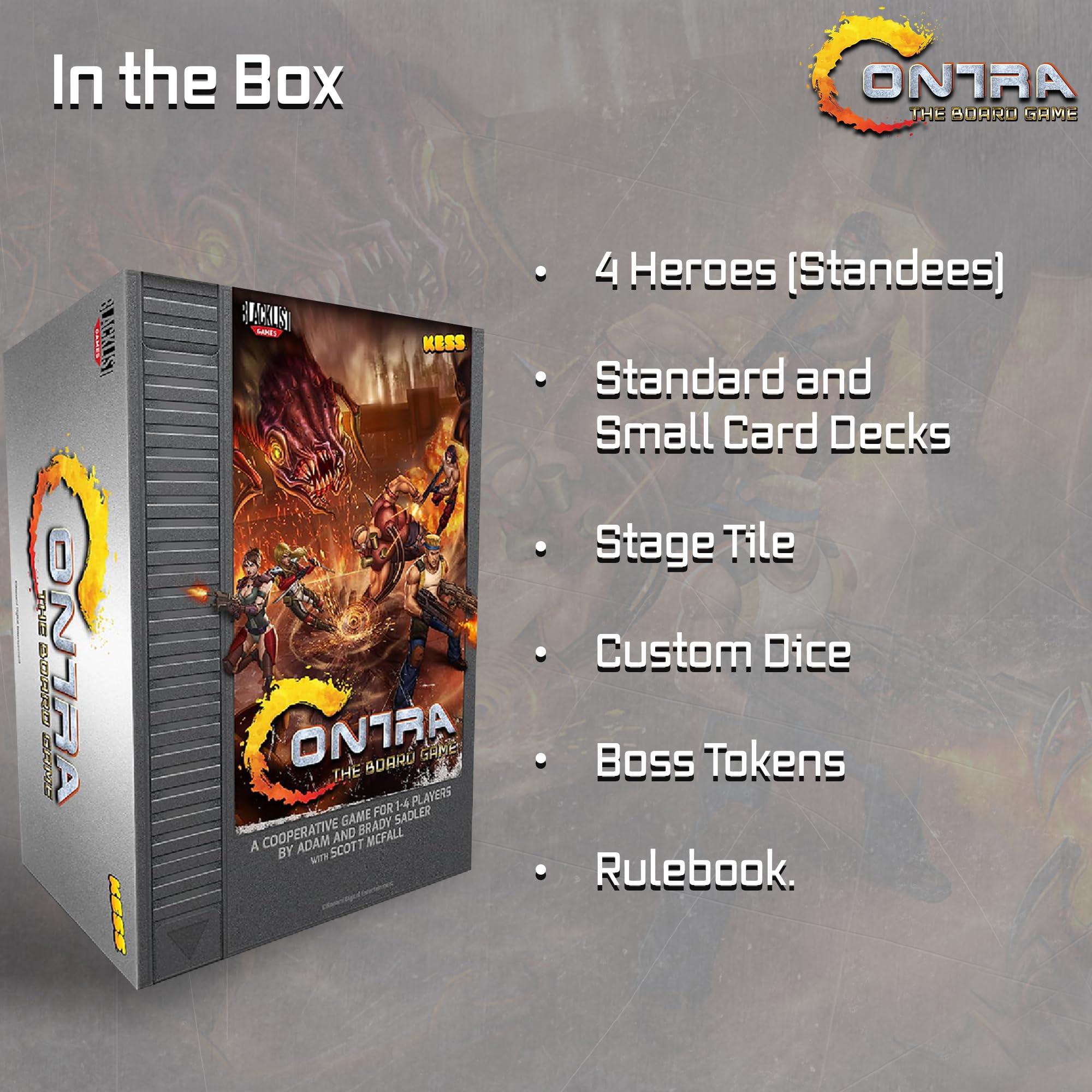 Contra The Board Game MKMXXB2AE3 |67707|