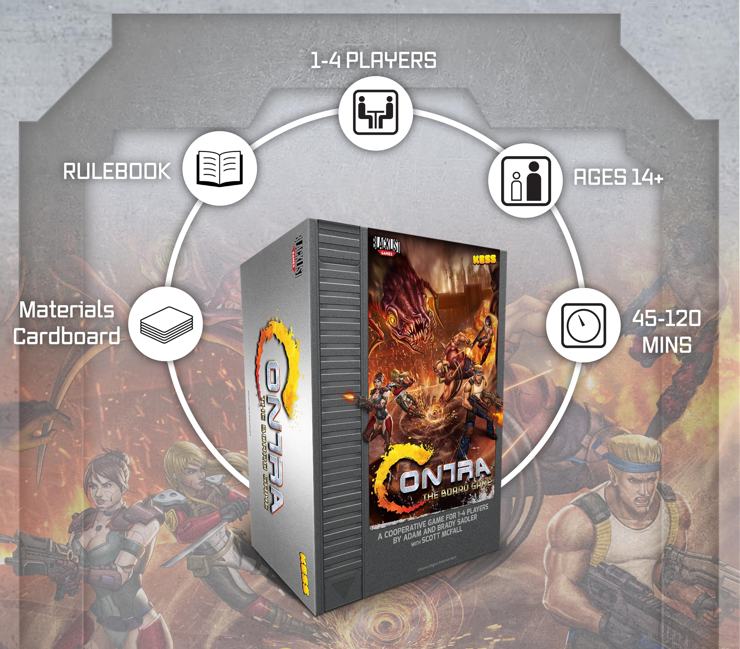 Contra The Board Game MKMXXB2AE3 |67706|