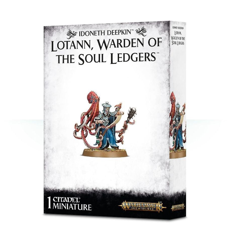 Warhammer Age of Sigmar Idoneth Deepkin Lotann Warden of the Soul Ledgers MK7PJZ1WNO |68182|