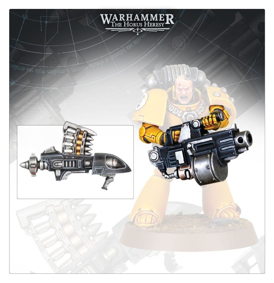 Warhammer Horus Heresy Legiones Astartes Missile Launchers and Heavy Bolters MKI8PIBFLZ |70552|