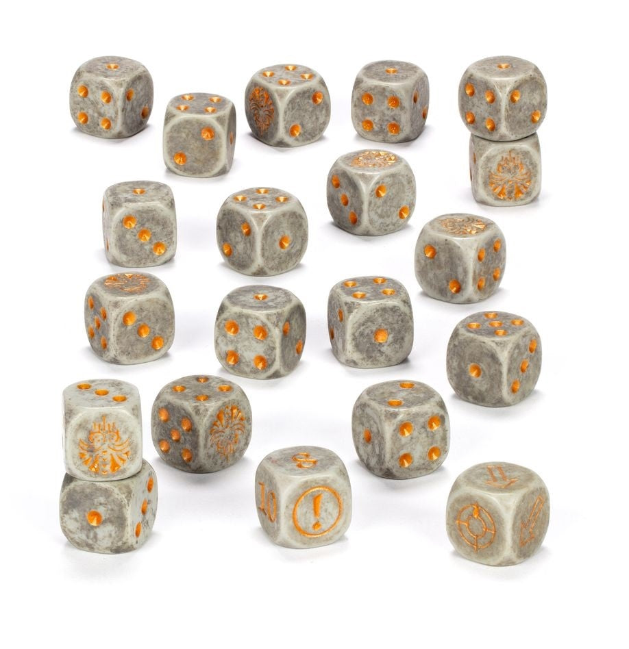 Warhammer The Old World Dwarfen Mountain Holds Dice Set MK7Z60CMBV |68368|