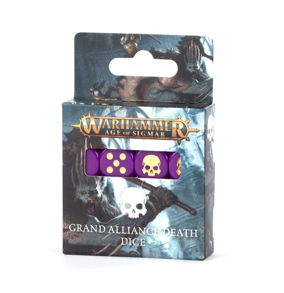 Warhammer Age of Sigmar Grand Alliance Death Dice Set MK9LR8HMVE |68455|