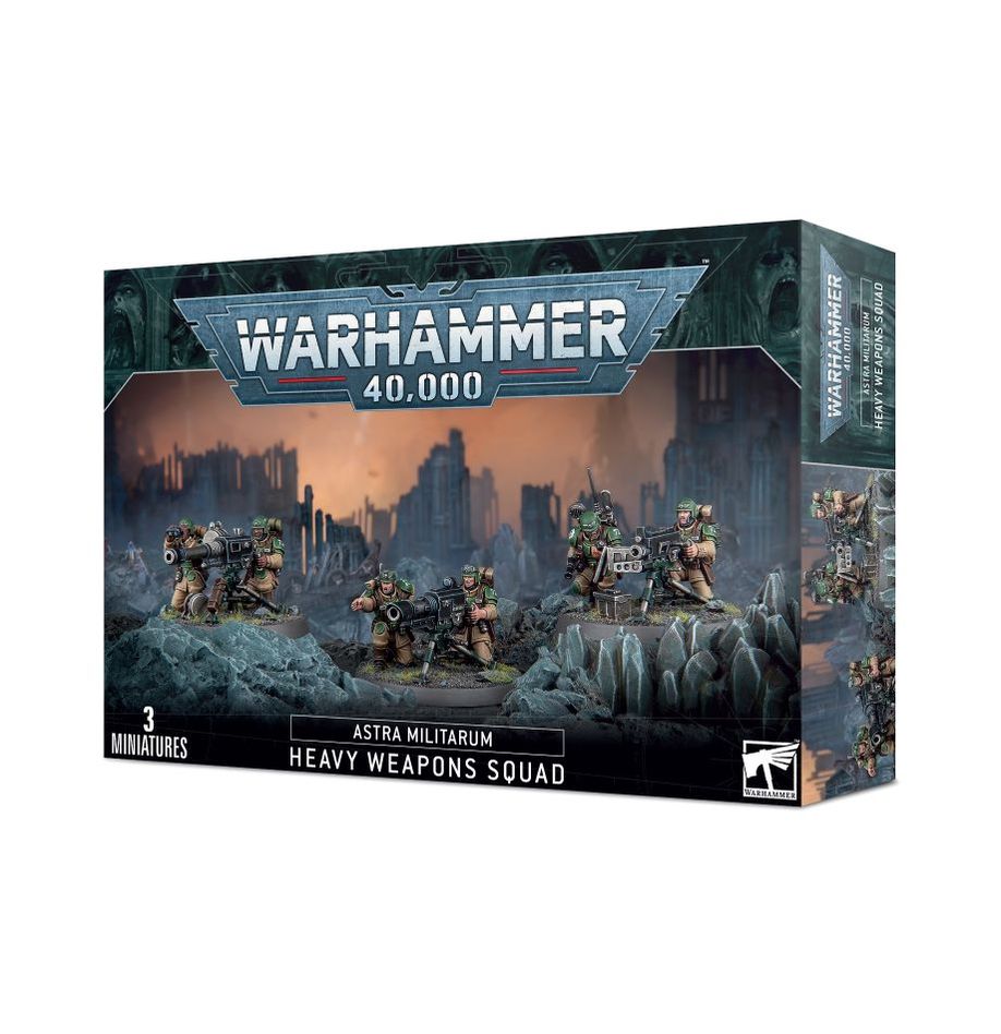 Warhammer 40000 Astra Militarum Heavy Weapons Squad MKZNBSYMEU |68475|