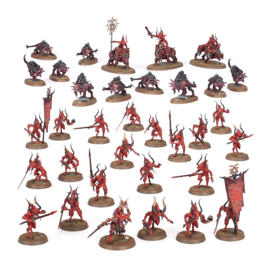 Warhammer 40000 Combat Patrol Chaos Daemons MKLWY3E2GS |0|