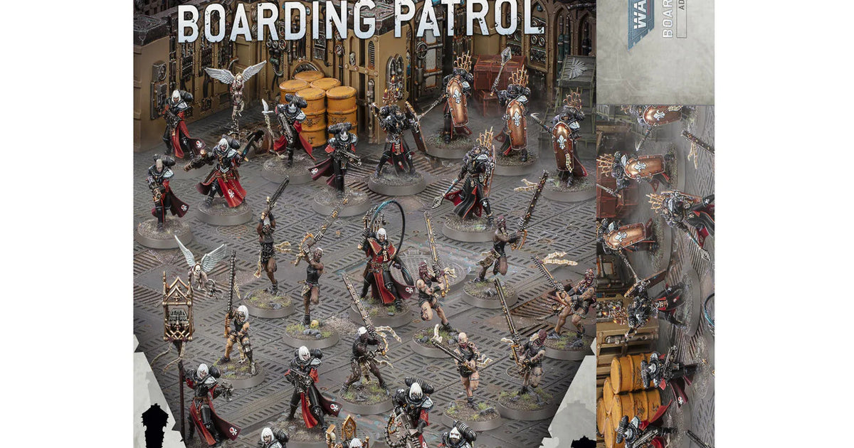 Warhammer 40k - Patrouille D'Abordage Adepta Sororitas - Boîte De Figurines à Assembler Et Peindre