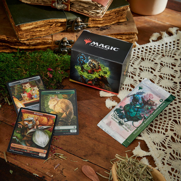 mtg bloomburrow collector booster box Magic The Gathering Bloomburrow Commander Deck Animated Army