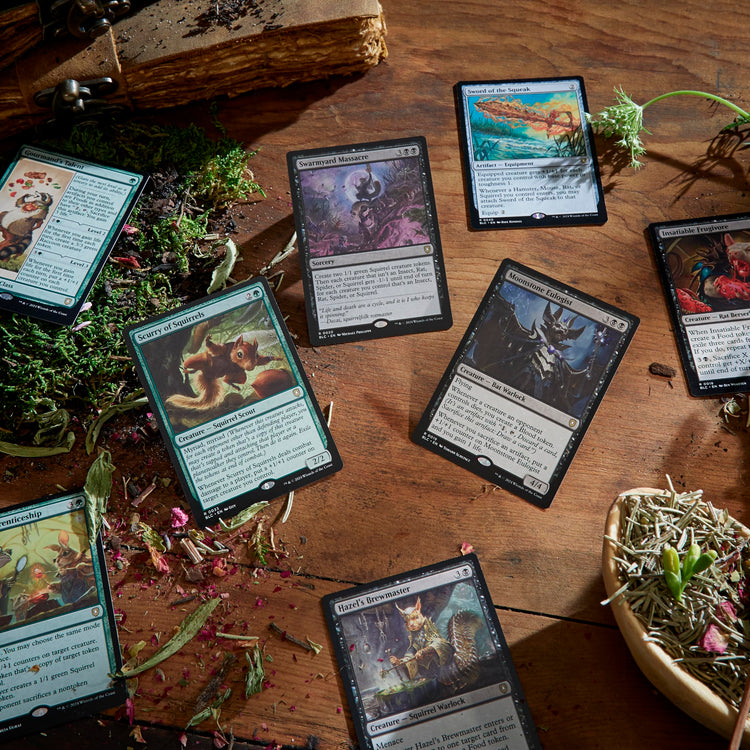 Magic The Gathering Bloomburrow Commander Deck Squirreled Away Magic The Gathering Bloomburrow Commander Deck Squirreled Away