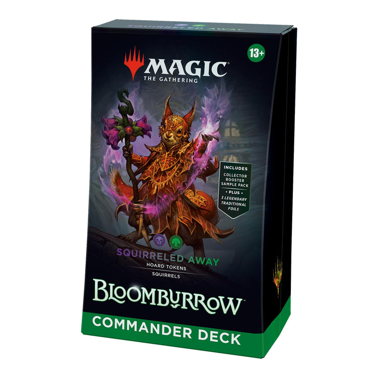 Magic The Gathering Bloomburrow Commander Deck Squirreled Away
