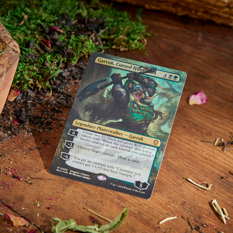 mtg garruk commander deck Magic The Gathering Bloomburrow Commander Deck Squirreled Away