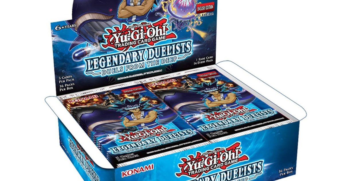 legendary duelists duels from the deep booster box Just got an early look a new Yu-Gi-Oh! Duelists: the Set and my was insane! #yugioh https://youtu.be/saSYCQQYR-k Duels From the Deep featuring new cards for 3 WATER monster strategies used by Duelists from the Yu Yu-Gi-Oh Legendary Duelists Duels From